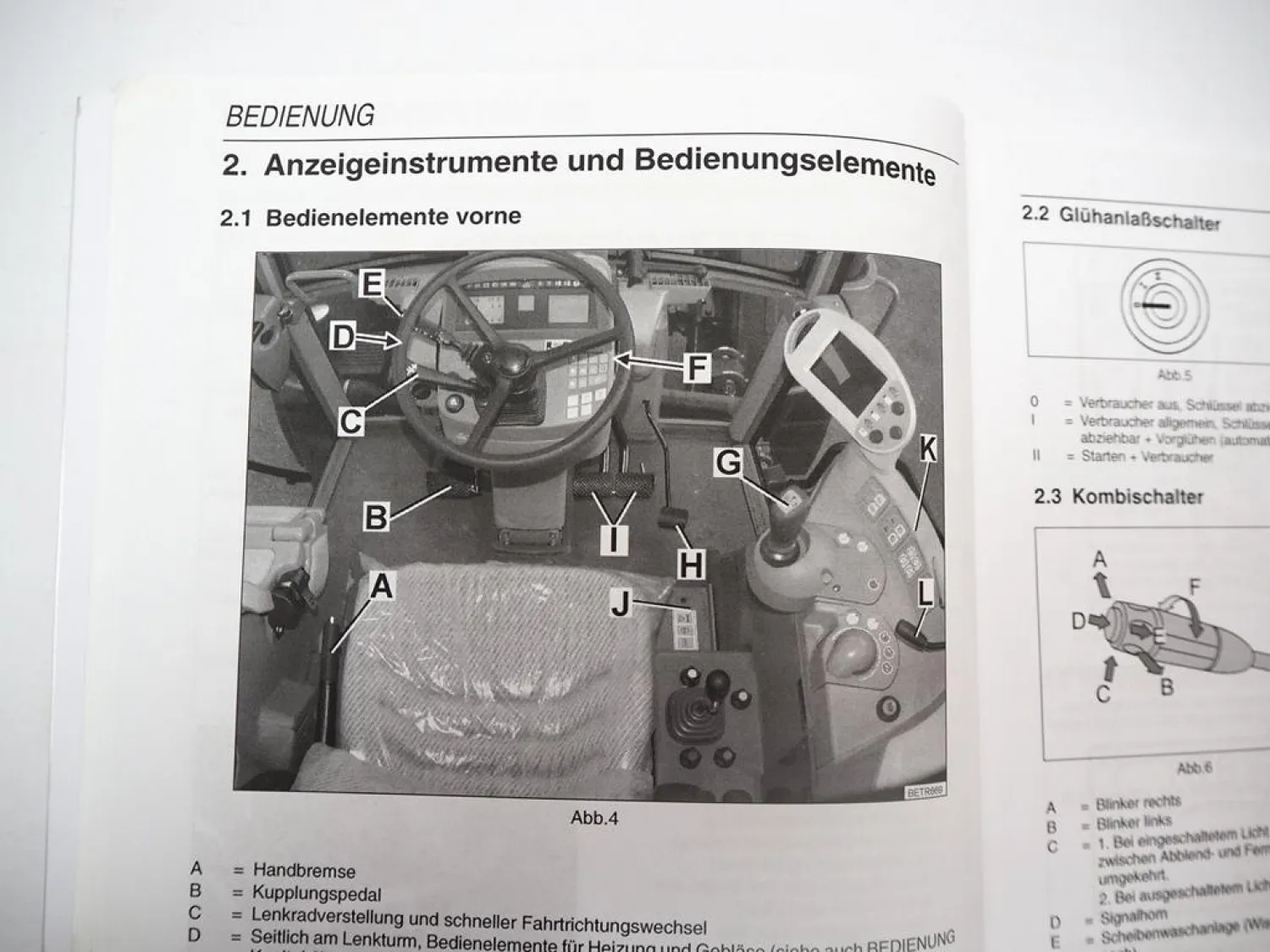 Fendt Farmer 409 410 411 412 Vario Traktor Betriebsanleitung Bedienung 2001