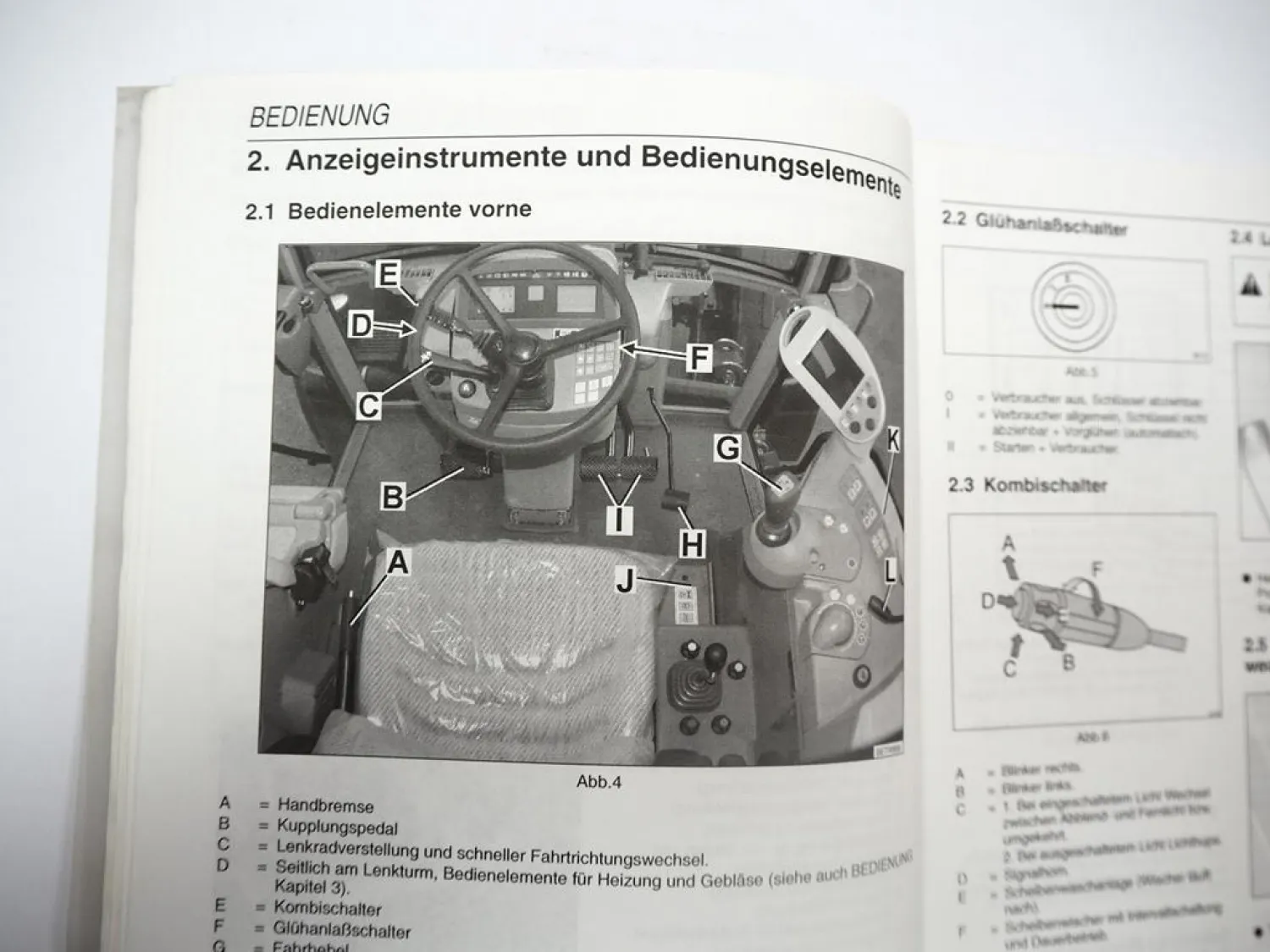 Fendt Farmer 409 410 411 412 Vario Traktor Betriebsanleitung Bedienung 2003
