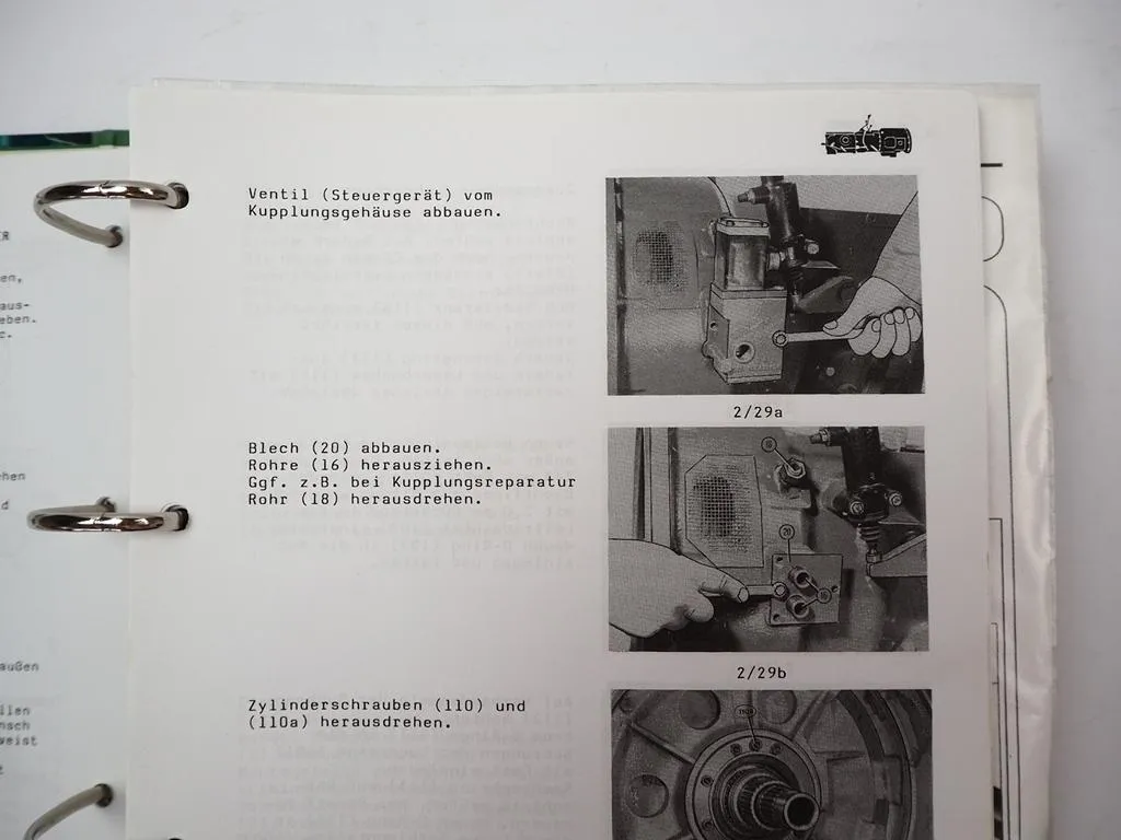 Fendt Favorit 611 612 614 615 LSA Werkstatthandbuch Reparaturanleitung 1990