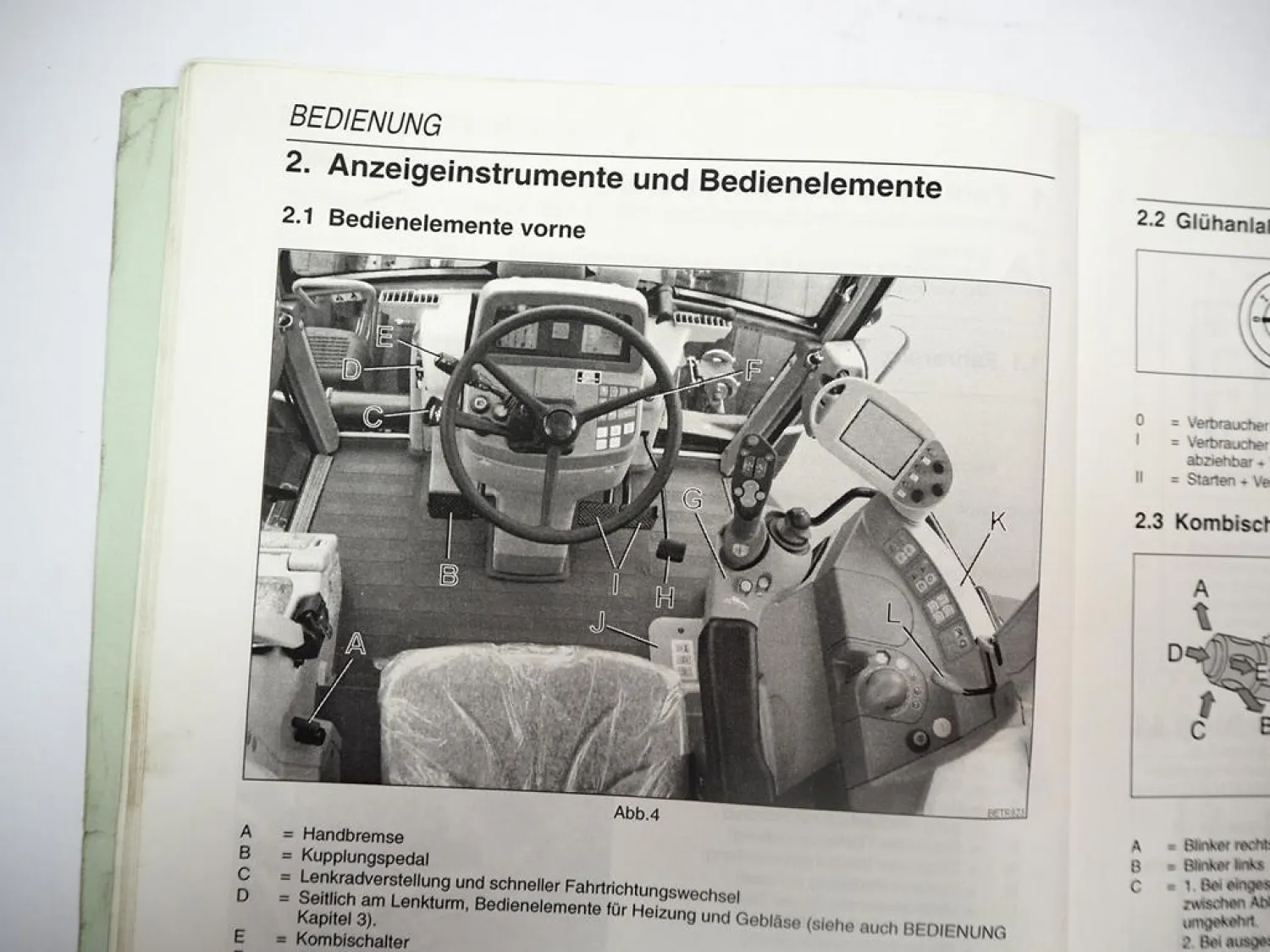 Fendt Favorit 711 712 714 716 Vario Betriebsanleitung Bedienung Wartung 2001