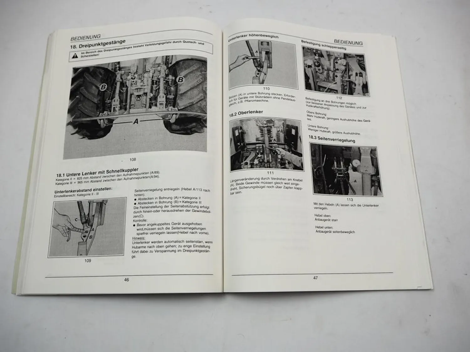 Fendt Favorit 816 818 822 824 Turboshift Betriebsanleitung Bedienung & Wartung