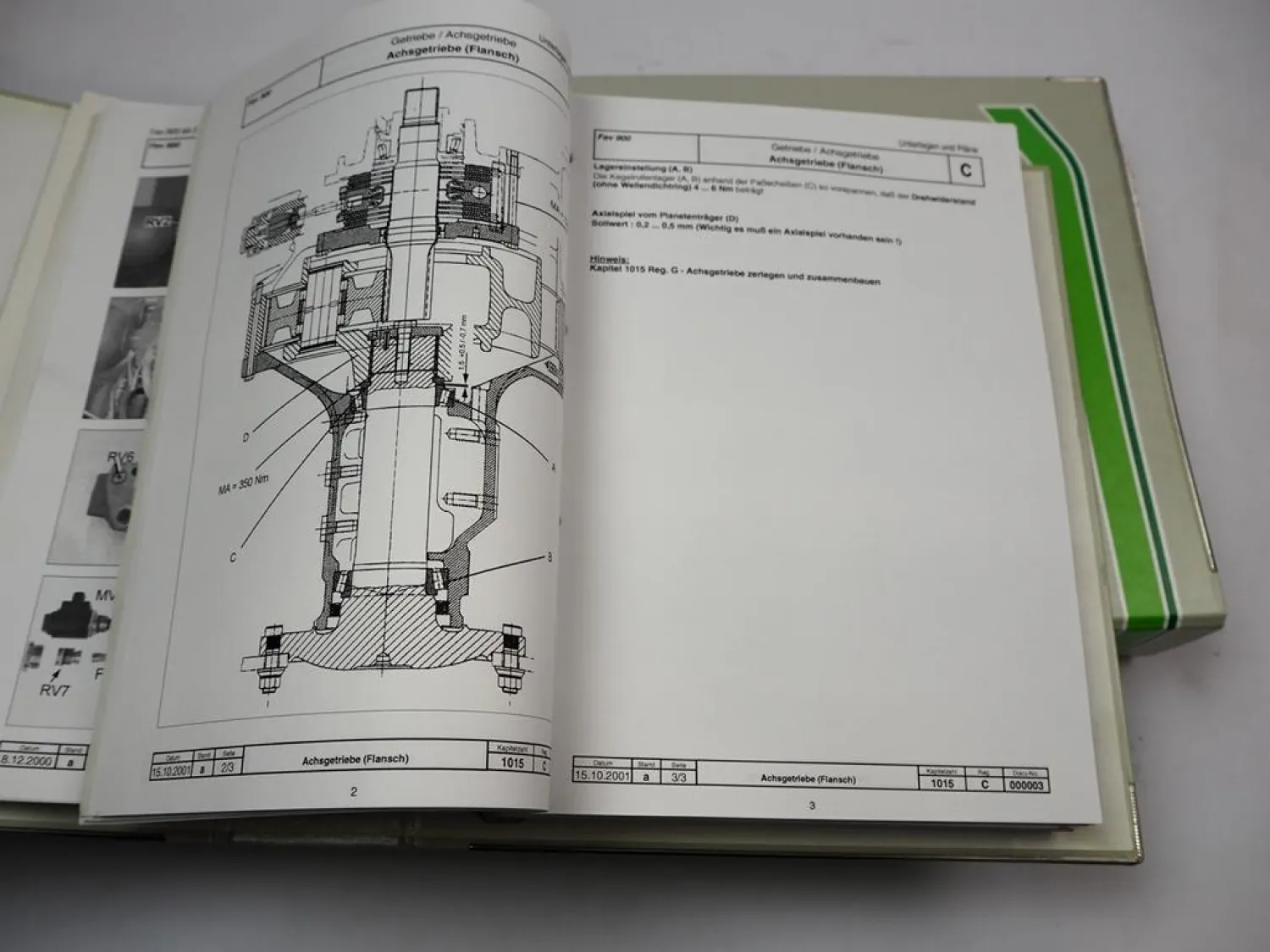 Fendt Favorit 916 920 924 926 Reparaturanleitung Werkstatthandbuch abFg 23/3001