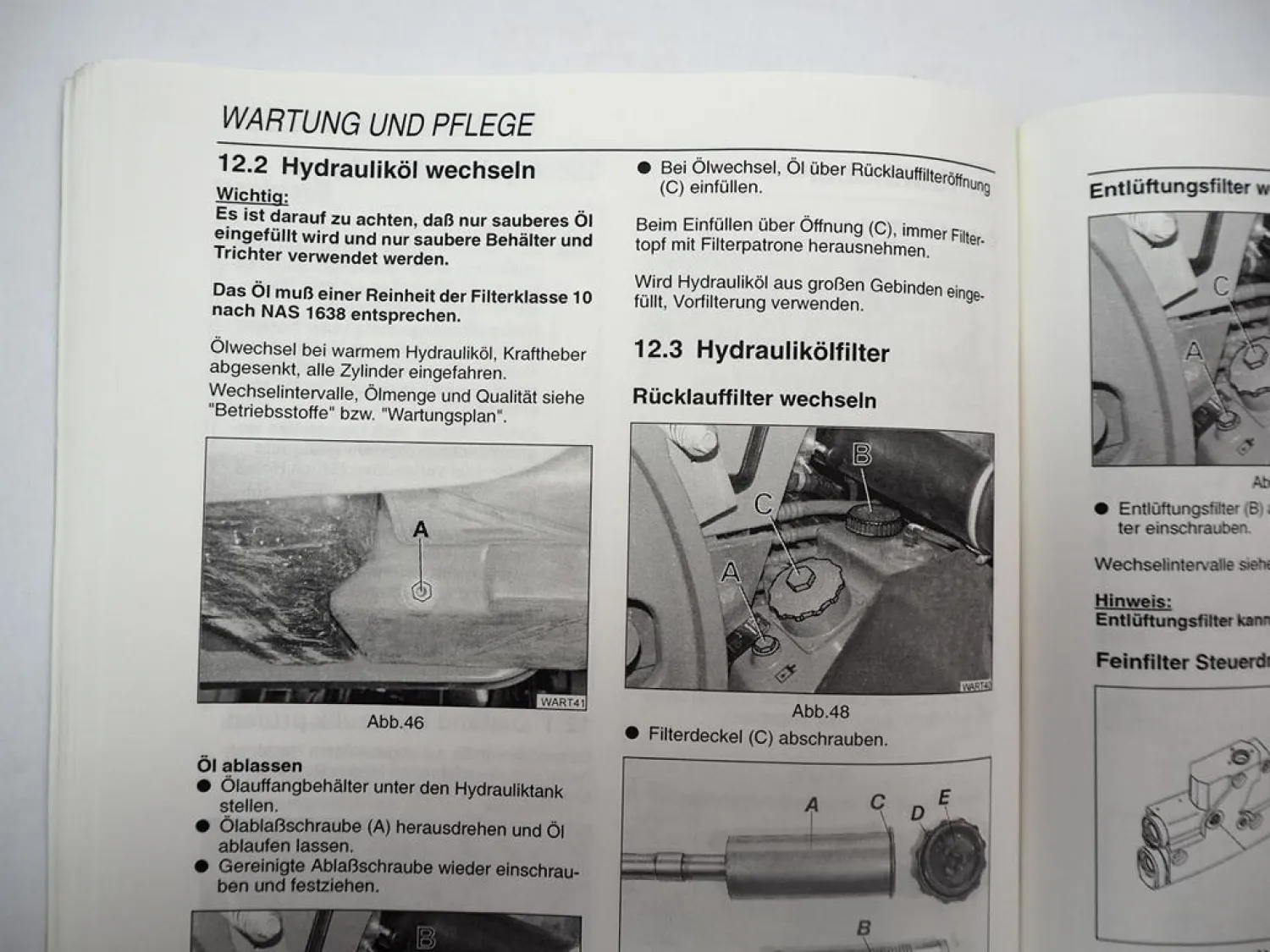 Fendt Favorit Vario 711 712 714 716 Betriebsanleitung Bedienung Wartung 2001