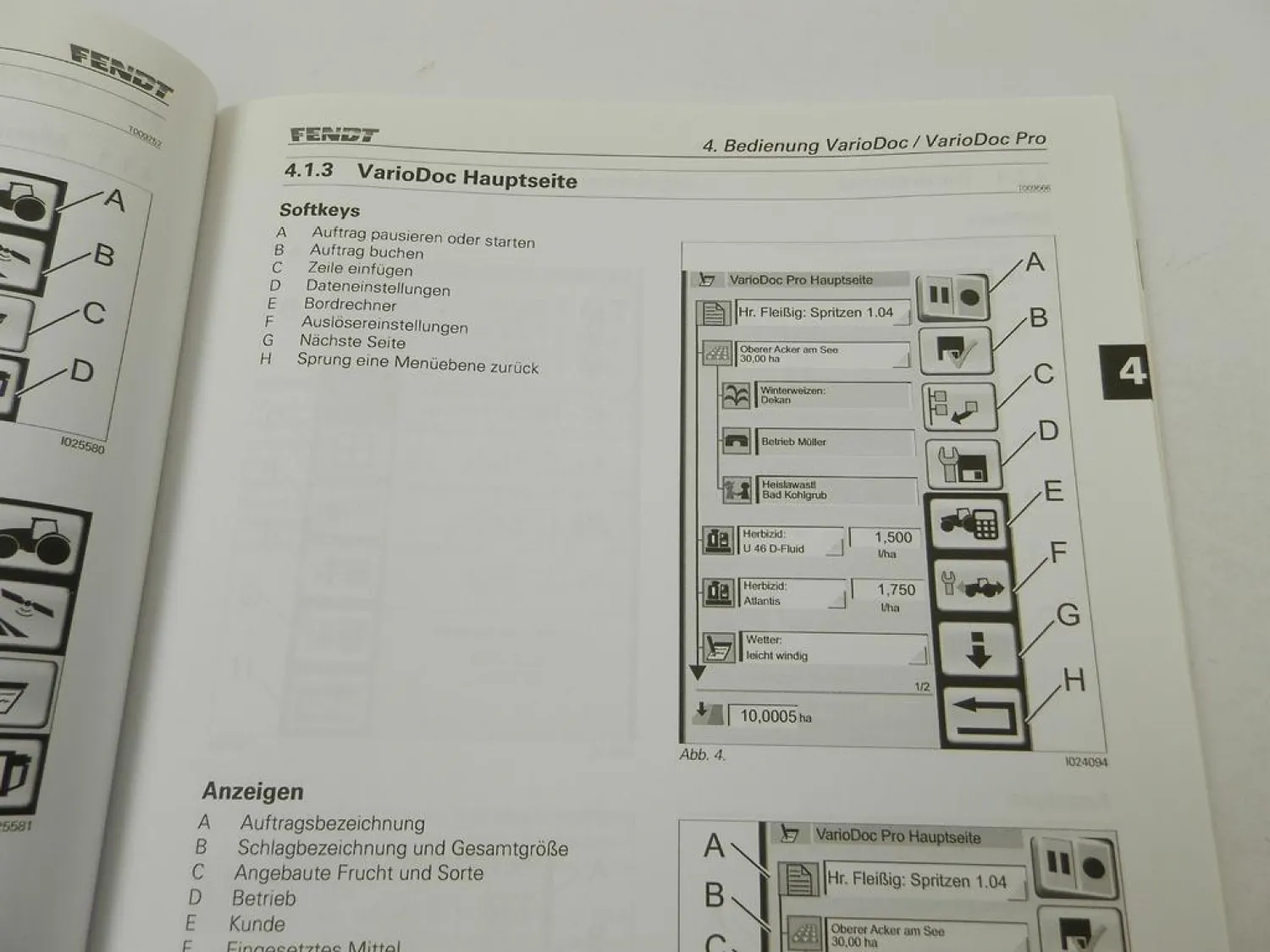 Fendt VarioDoc VarioGuide Betriebsanleitung Bedienungsanleitung 2013