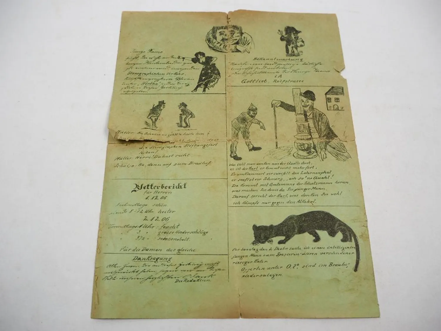 Festschrift 15. Stiftungsfest Stenographen Verein Weimar Stolze Schrey 1906