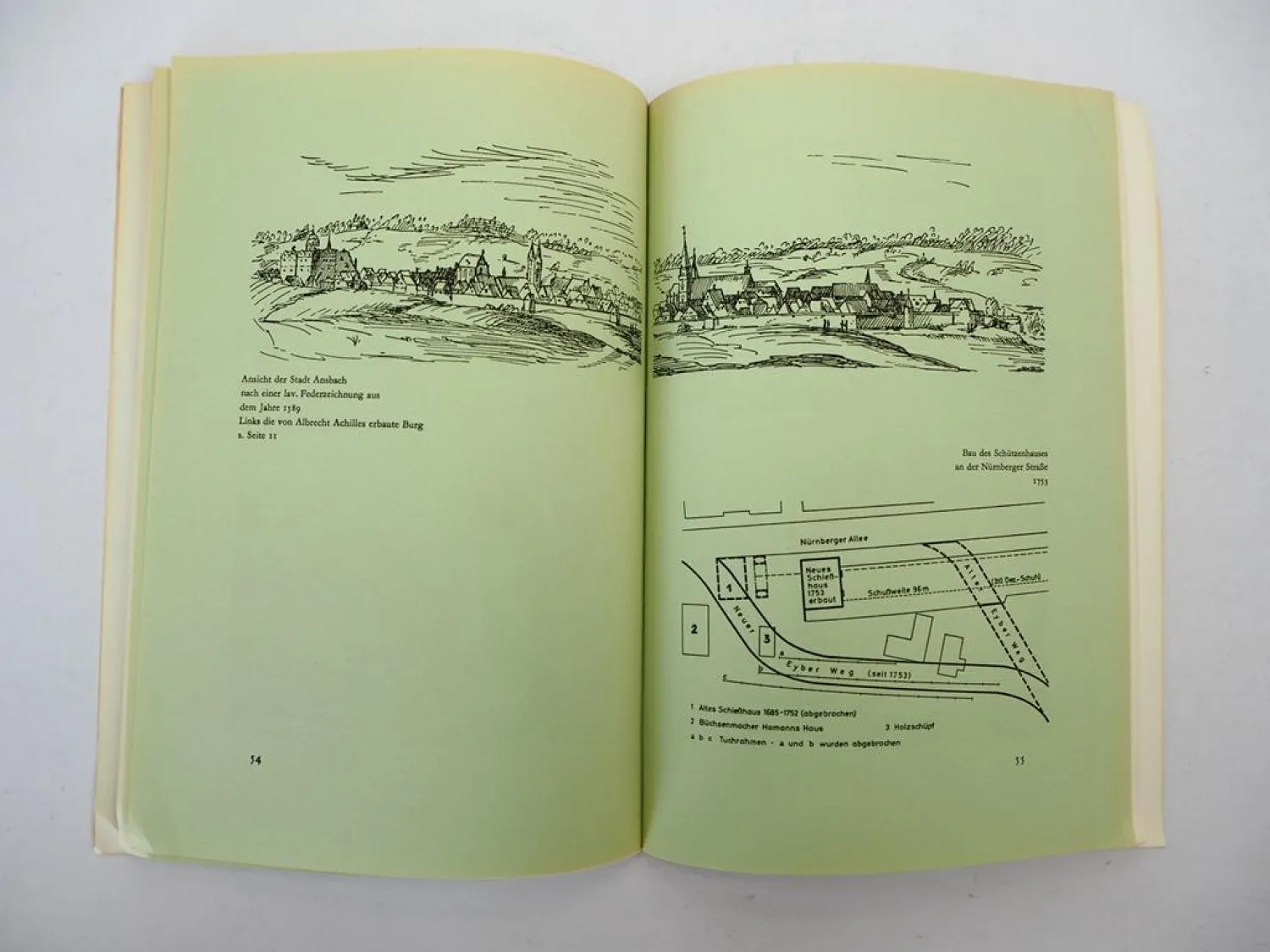 Festschrift 500 Jahre Ansbacher Schützen 1962 Ernst Kober