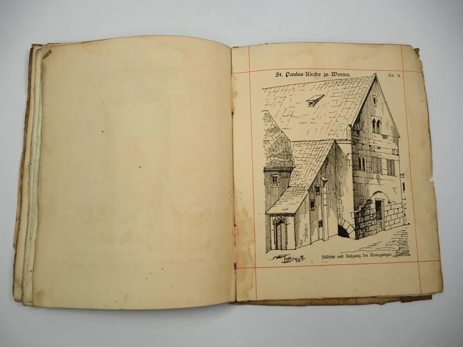 Festschrift Eröffnung Paulus Museum Kirche Worms 1881 Friedrich Schneider