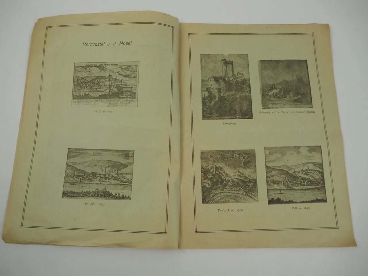 Festschrift zur Coblenzer Heimatwoche 1921 Koblenz Mosel Hochwald Hunsrück