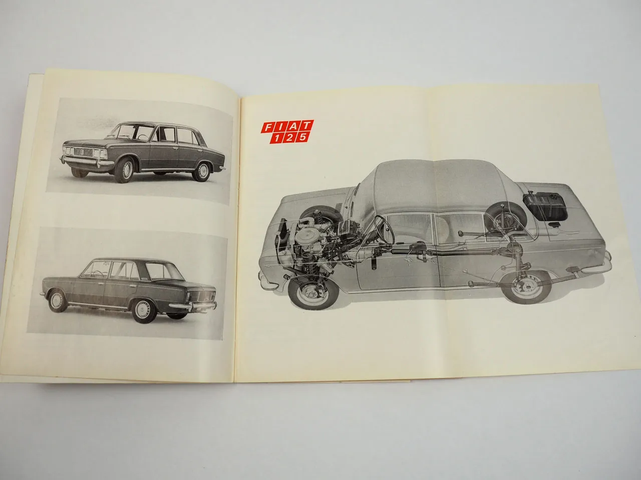 Fiat 125 PKW Betriebsanleitung Bedienungsanleitung 1968