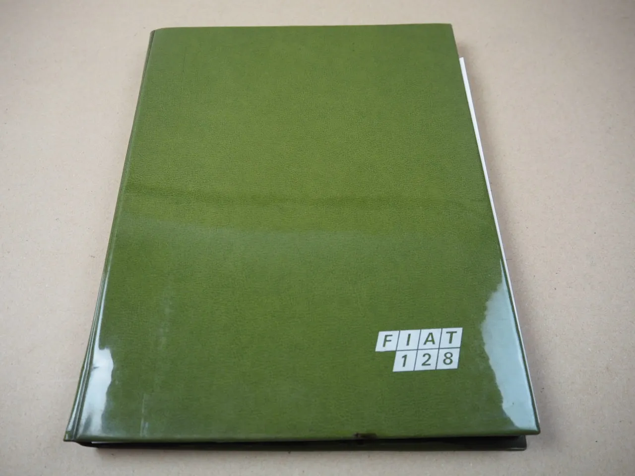 Fiat 128 Presseinfomation u. 7 Pressefotos 1969