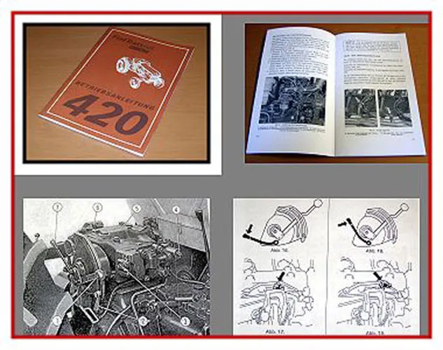 Fiat 420 420DT Betriebsanleitung 1978