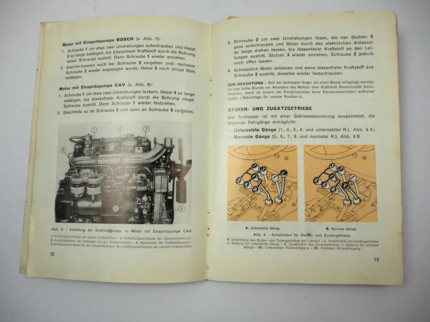 Fiat 600 Traktor Betriebsanleitung Bedienung Wartung Schaltplan Elektrik 1971