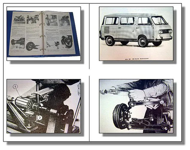 Fiat 850 Spider Coupe Kombi Limousine Werkstatthandbuch Reparaturhandbuch 1967