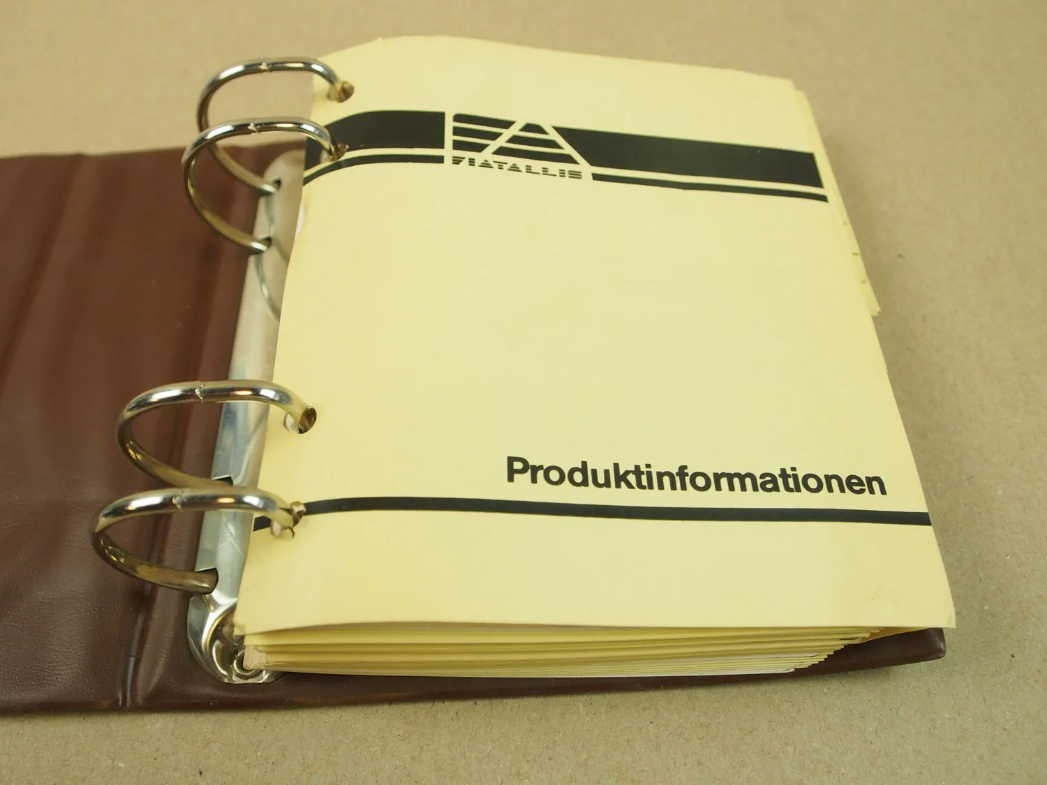 Fiat Allis Baumaschinen Produktinformationen technische Daten 1988