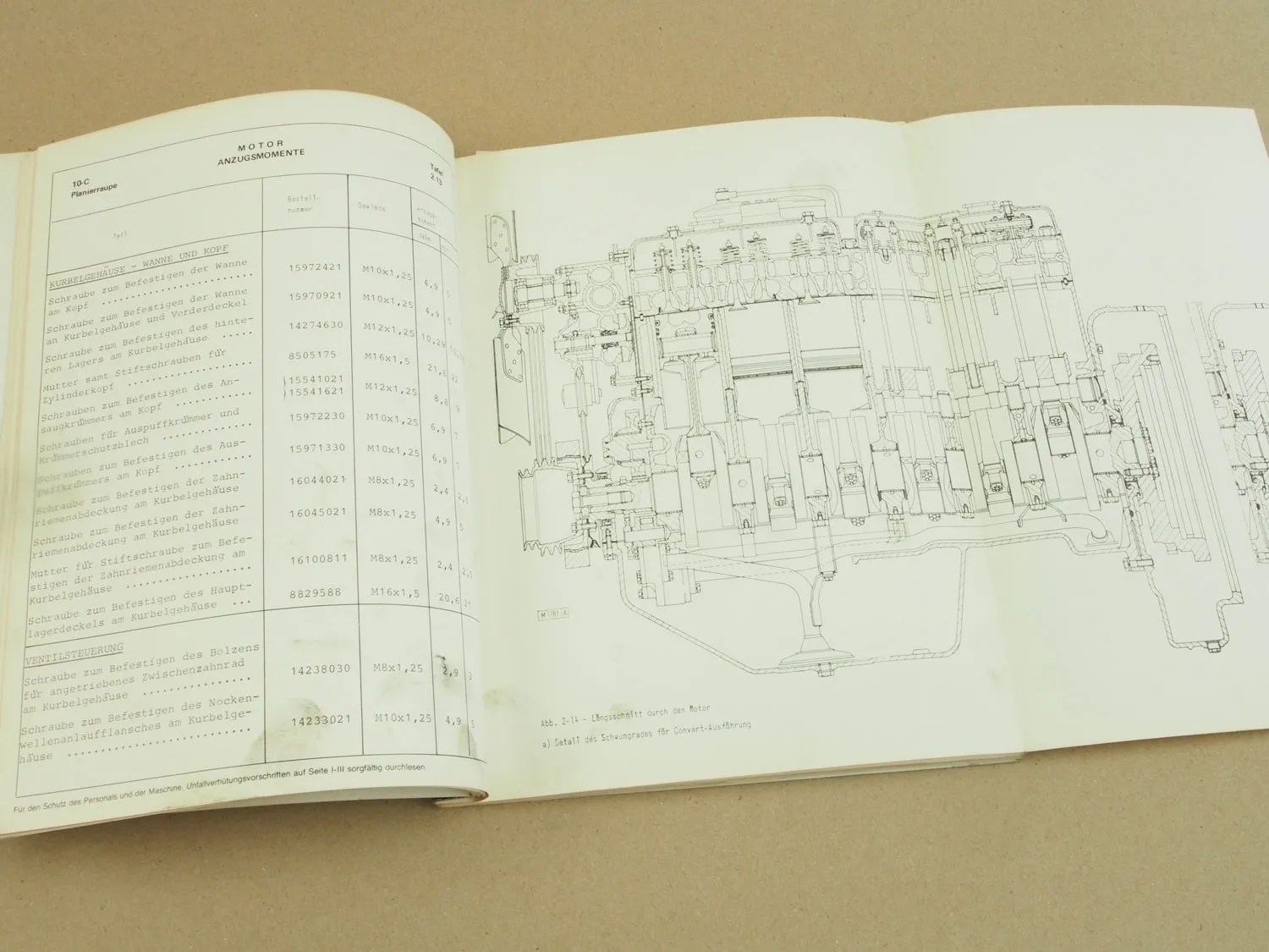 Fiat-Allis Fiatallis 10-C Raupe Reparaturdaten Technisches Handbuch 7/1980