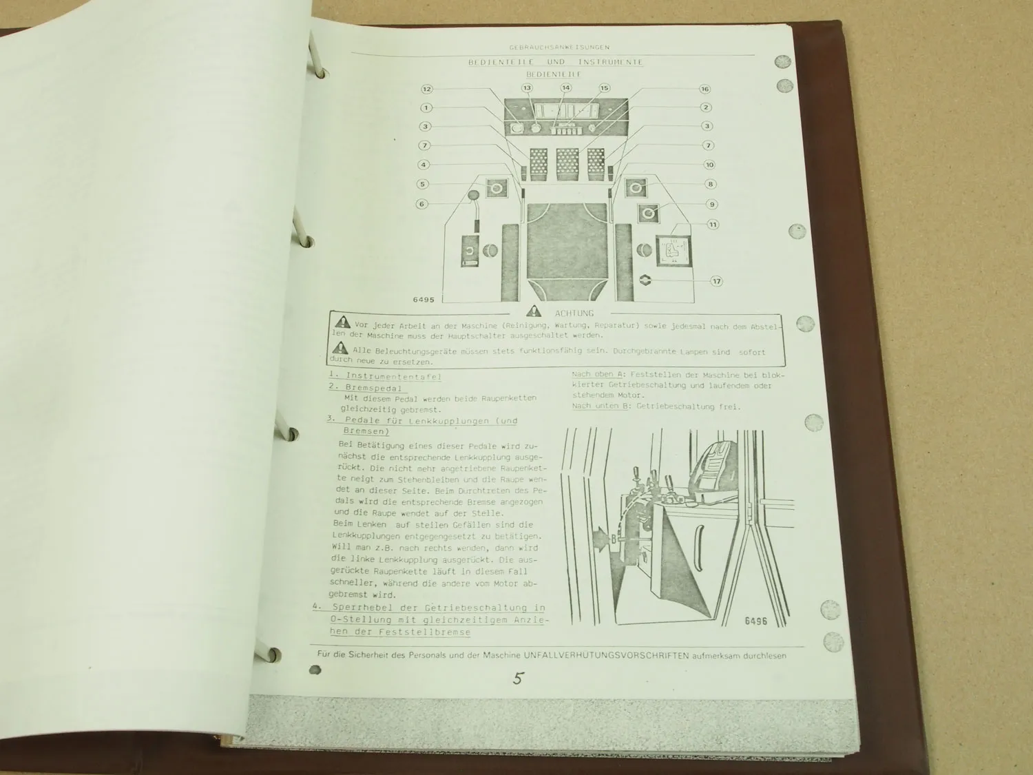 Fiat FL14E Laderaupe Schulungshandbuch Training Werkstatthandbuch 80er Jahre