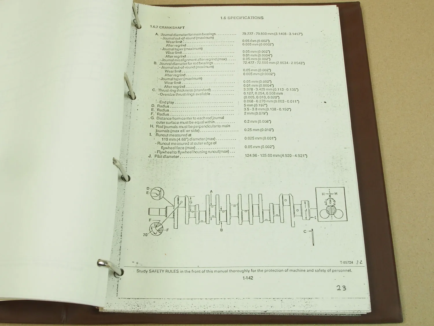 Fiat FL14E Laderaupe Schulungshandbuch Training Werkstatthandbuch 80er Jahre