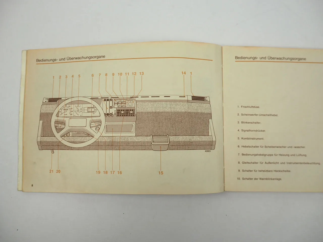 Fiat Panda 750 1000 L CL S 4x4 Betriebsanleitung Bedienungsanleitung 1987
