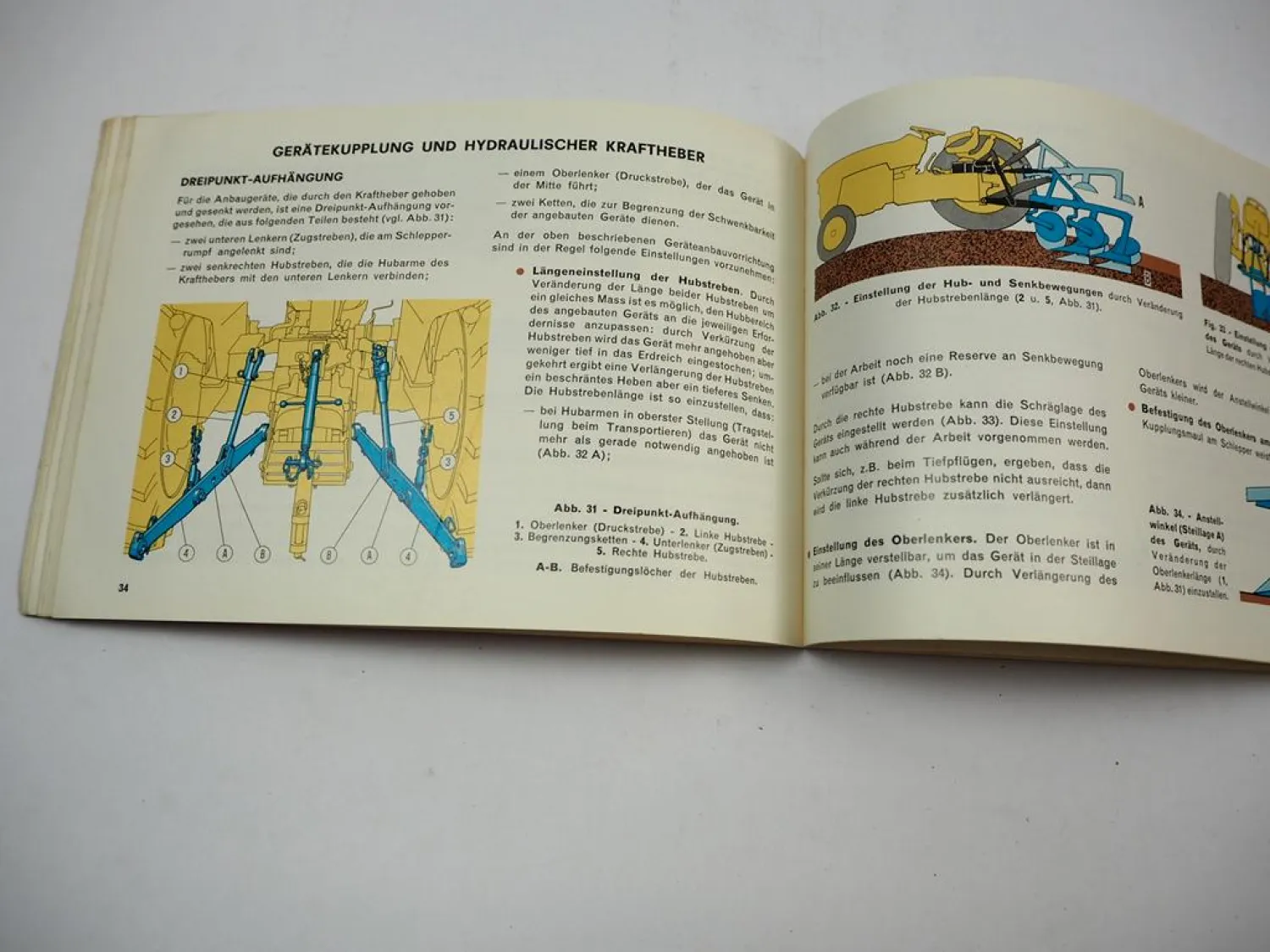 Fiat Radschlepper Traktoren - technische Ratschläge für unsere Kunden 1968