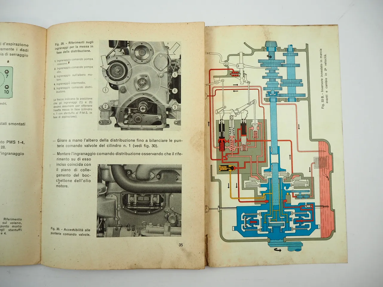 Fiat trattori FL8 Ladeschlepper Betriebsanleitung Uso e manutenzione 1962
