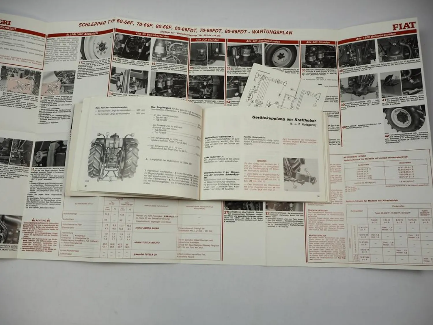 Fiatagri Fiat 60-66 70-66 80-66 F Obst Betriebsanleitung Bedienungsanleitung 89