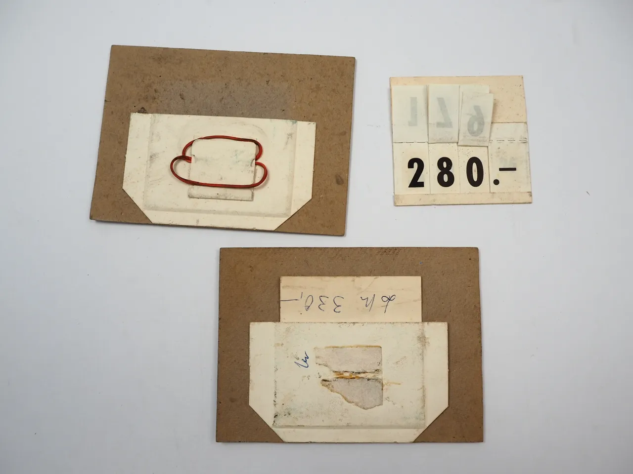 Fichtel Sachs Torpedo mit Dreigang Fahrrad Mofa 2x Preisschild 1950er Jahre