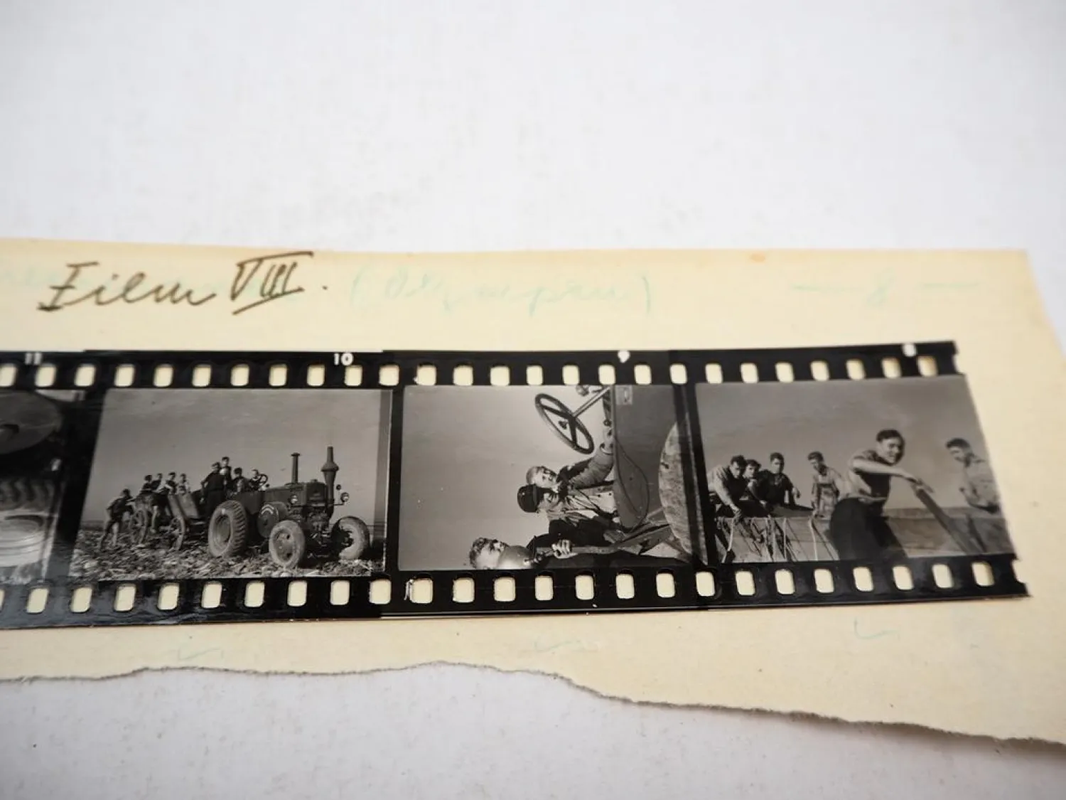 Filmpositive Lanz Bulldog ca. 1930/40 Walter Klag Bolanderhof Kirchheimbolanden