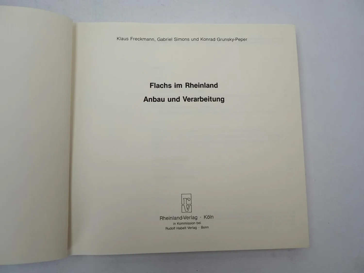 Flachs im Rheinland - Anbau und Verarbeitung 1979 Freilichtmuseum Sobernheim