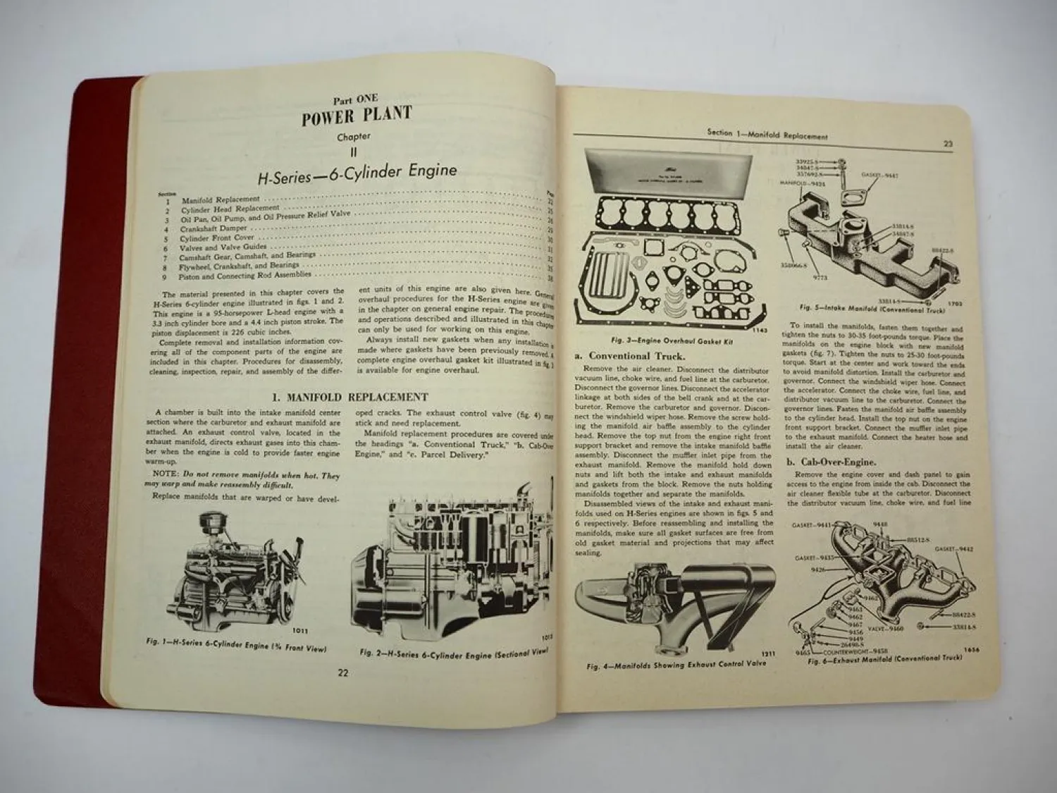 Ford F-Series Trucks F1 F2 F3 F4 F5 F6 F7 F8 Shop Manual 1949 1950 1951