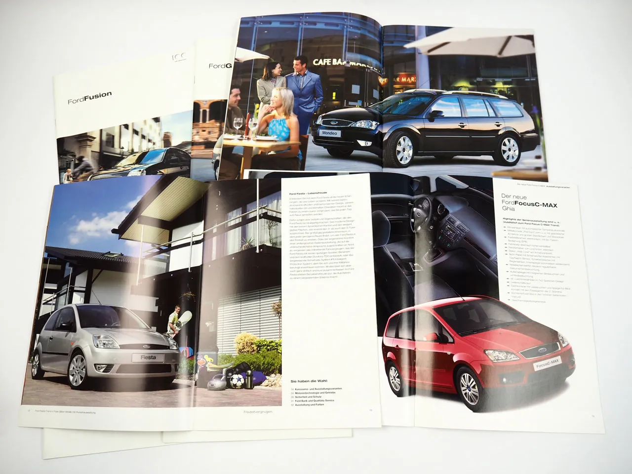 Ford Fiesta Focus C-Max Ka Streetka Fusion Mondeo Galaxy 8x Prospekt 2003