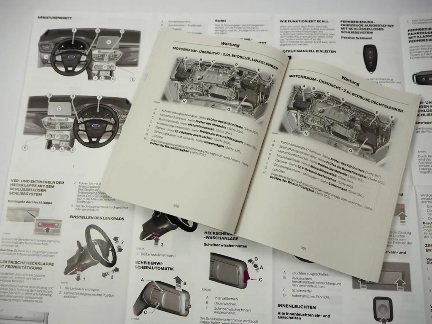 Ford Focus Mk4 / Turnier Active Betriebsanleitung Bedienungsanleitung 7/2019