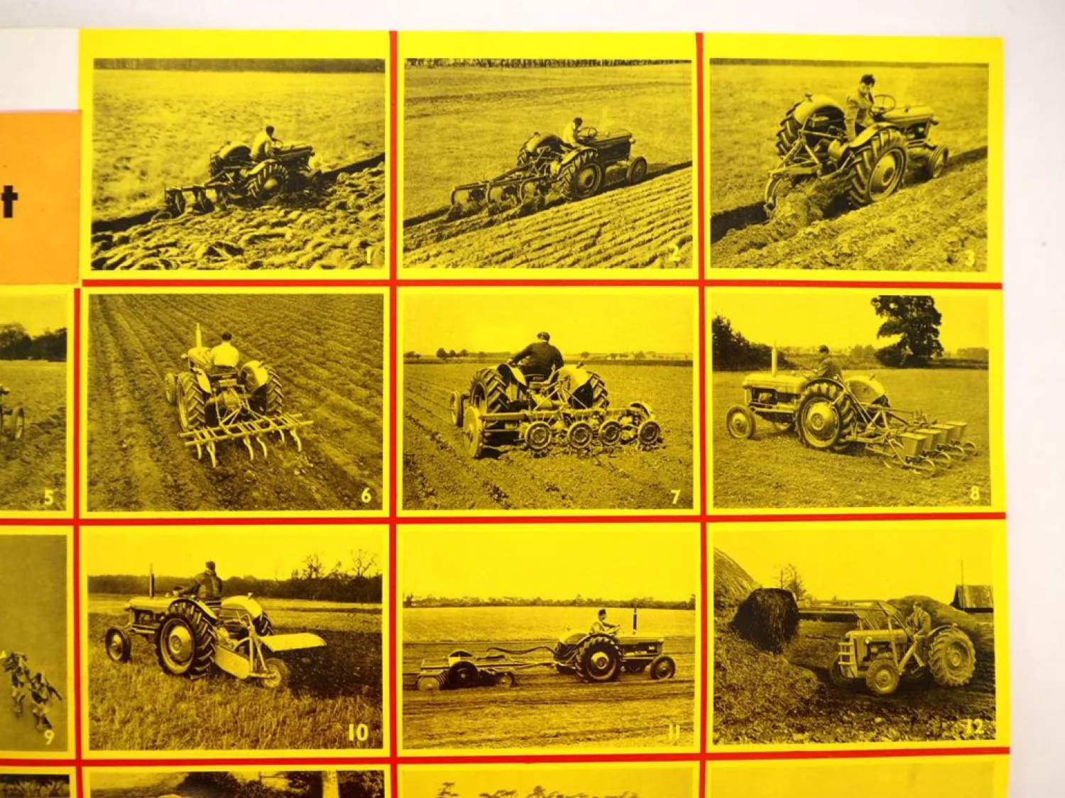 Ford Fordson Dexta 32 PS Schlepper 2x Prospekt mit Mappe 1957