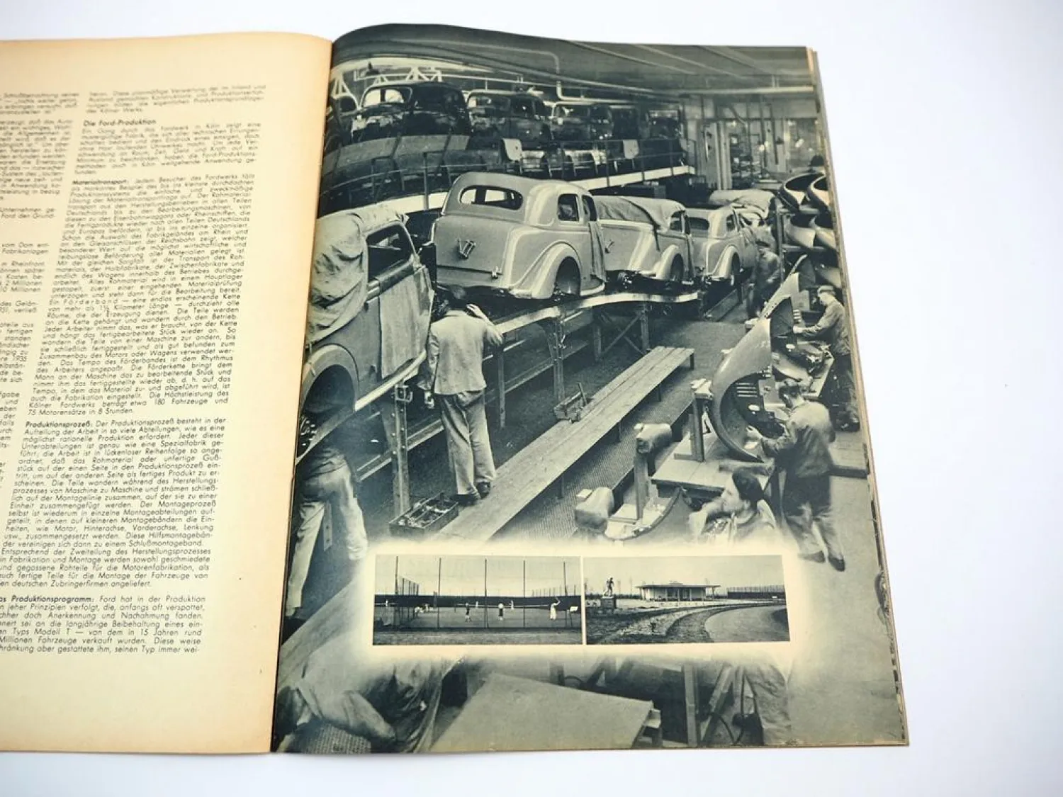 Ford im Bild Firmenzeitschrift Nr. 1/2 Jahrgang 1939 Köln