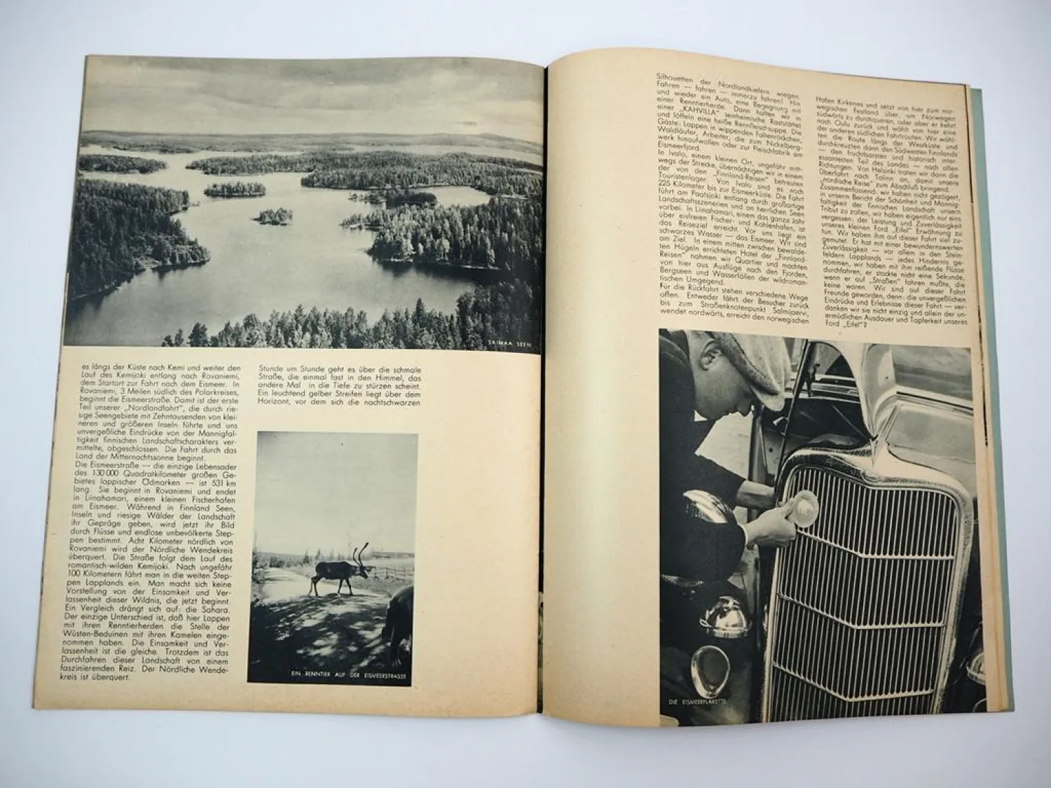 Ford im Bild Firmenzeitschrift Nr. 3/4 Jahrgang 1939 Köln Eifel Fahrt V8