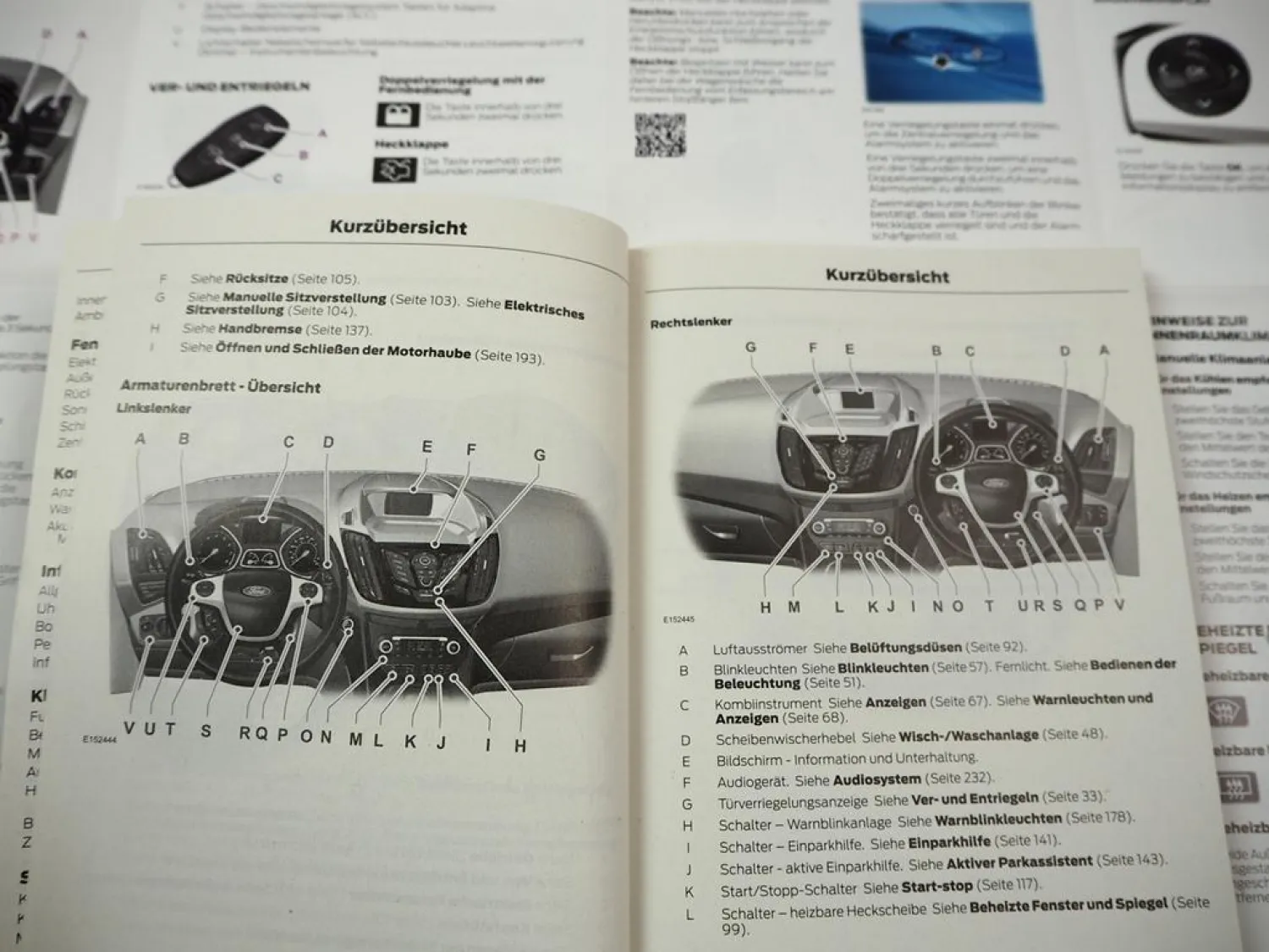 Ford Kuga Mk2 1.6 ecoboost 2.0 TDCI Betriebsanleitung Bedienungsanleitung 3/2013