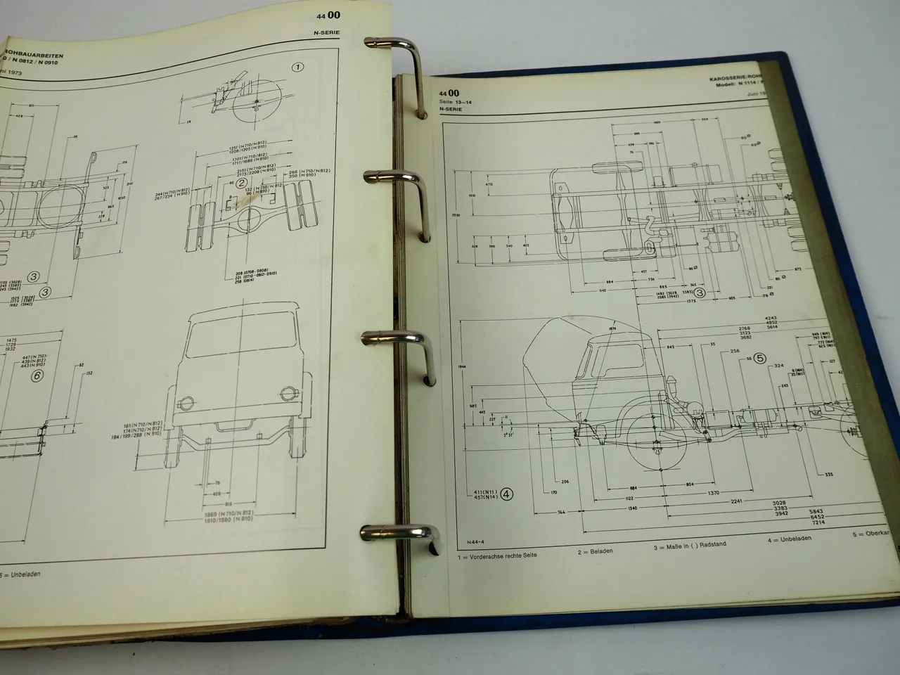 Ford N-Serie LKW N 07 - 14 NA18 Werkstatthandbuch Reparaturanleitung 1973 - 1980