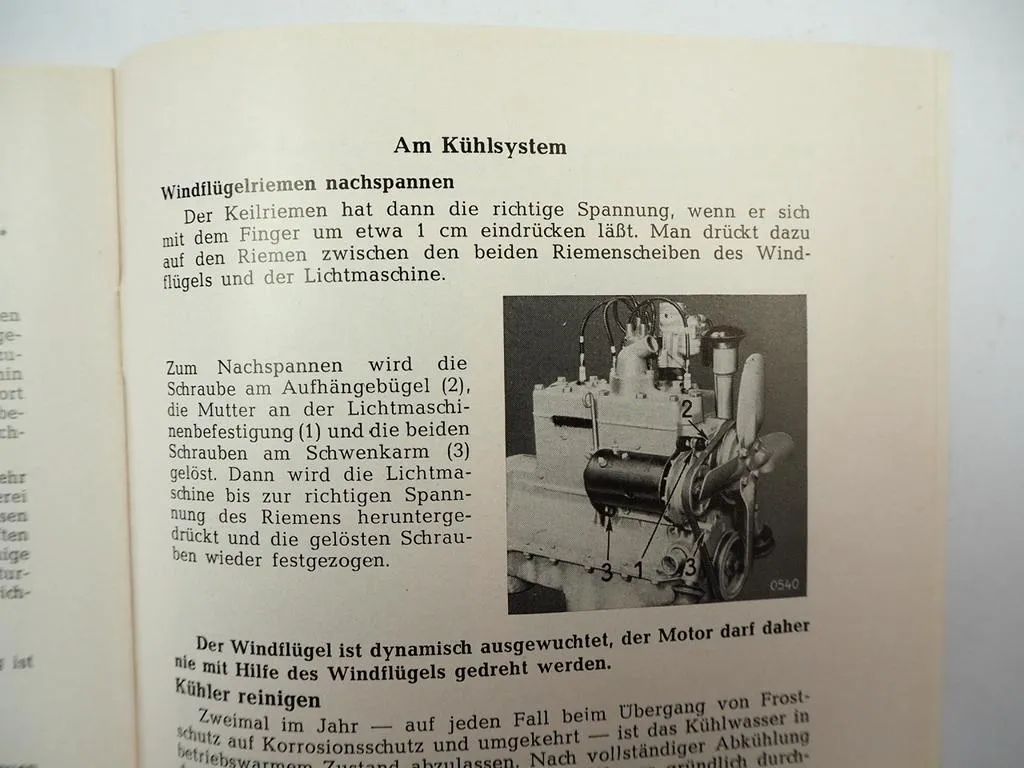 Ford Taunus 12M G13 Bedienungsanleitung Betriebsanleitung 1954