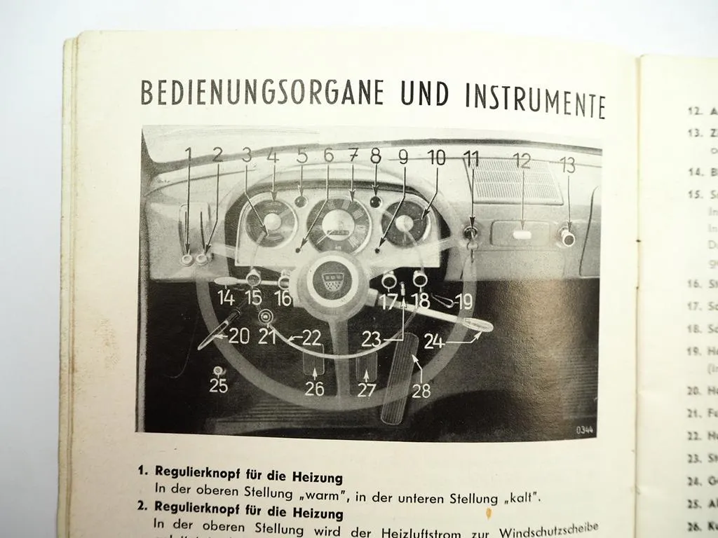 Ford Taunus 12M G13 G4B Bedienungsanleitung Betriebsanleitung 1959