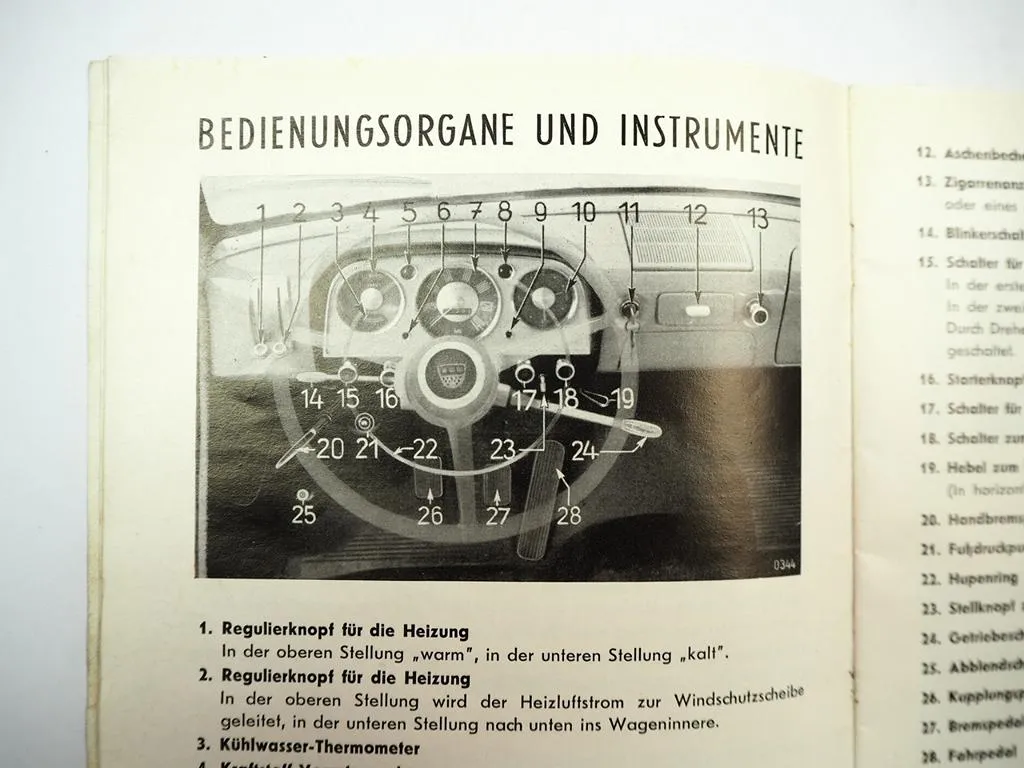 Ford Taunus 12M G13 G4B Bedienungsanleitung Betriebsanleitung 1959