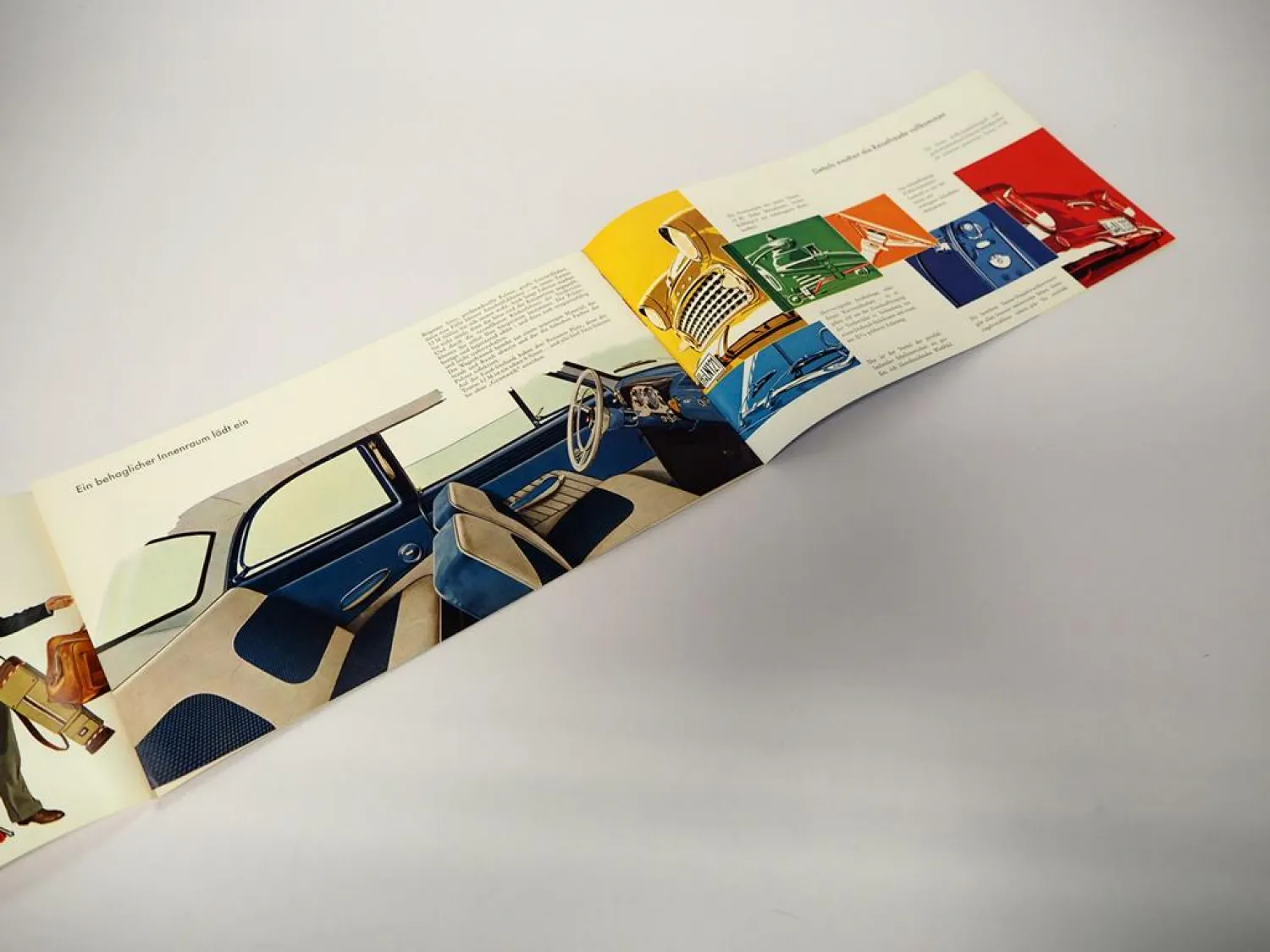 Ford Taunus 12M Limousine Kombi Oldtimer Prospekt 1960 Seitenstreifen Taunus G13