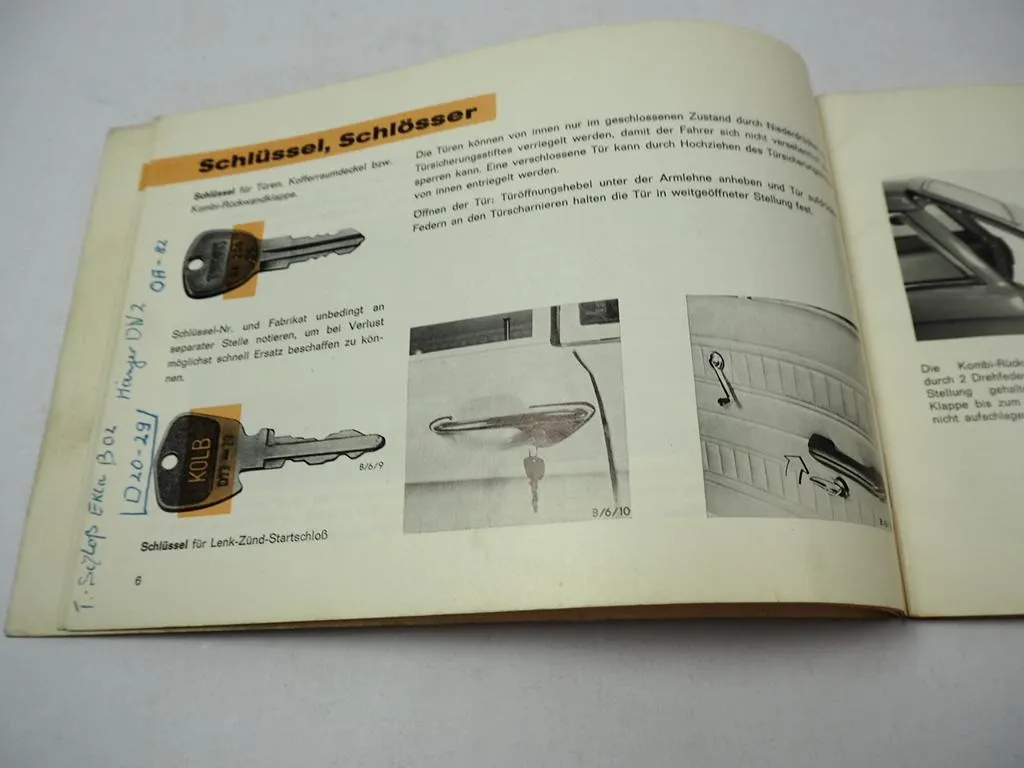 Ford Taunus 12M P6/3 Bedienungsanleitung Betriebsanleitung 1966