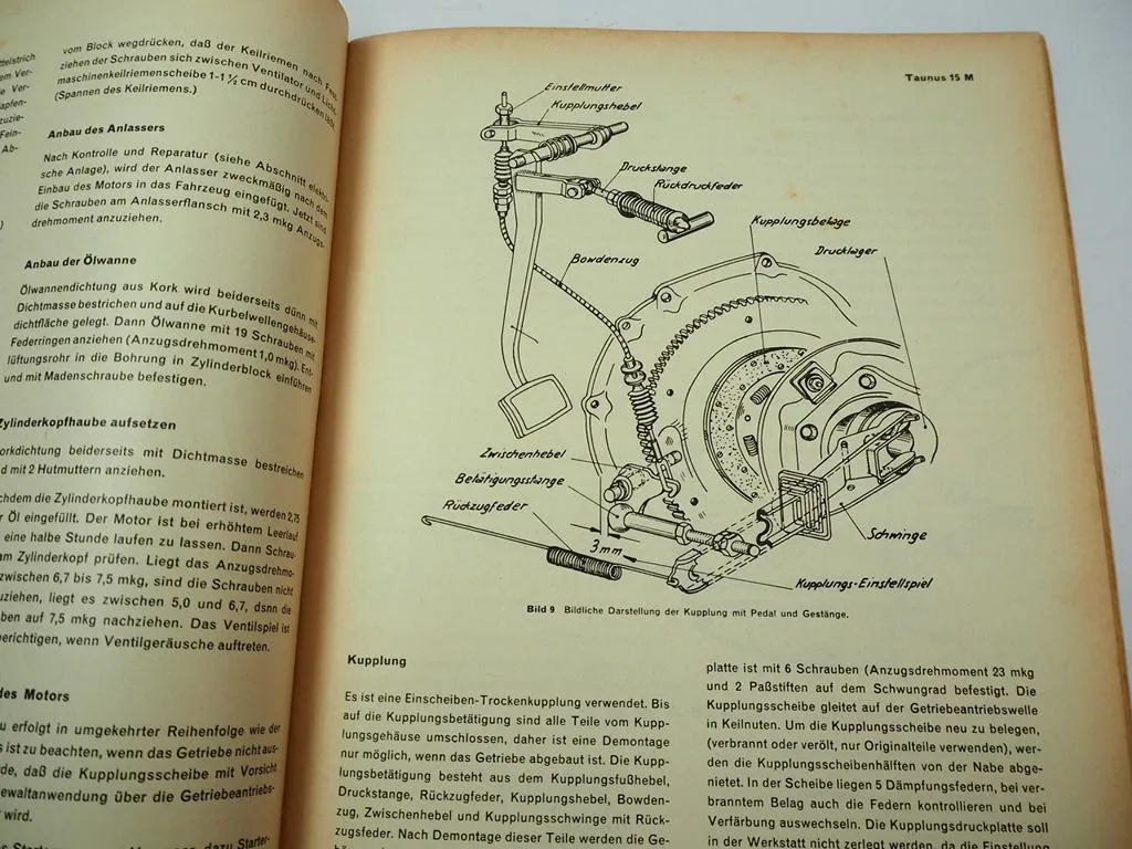 Ford Taunus 17M / 15M Reparaturanleitung Schaltplan Elektrik Bucheli 41