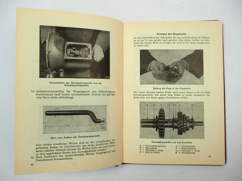 Ford Taunus G73A Werkstatthandbuch Reparaturanleitung 1950