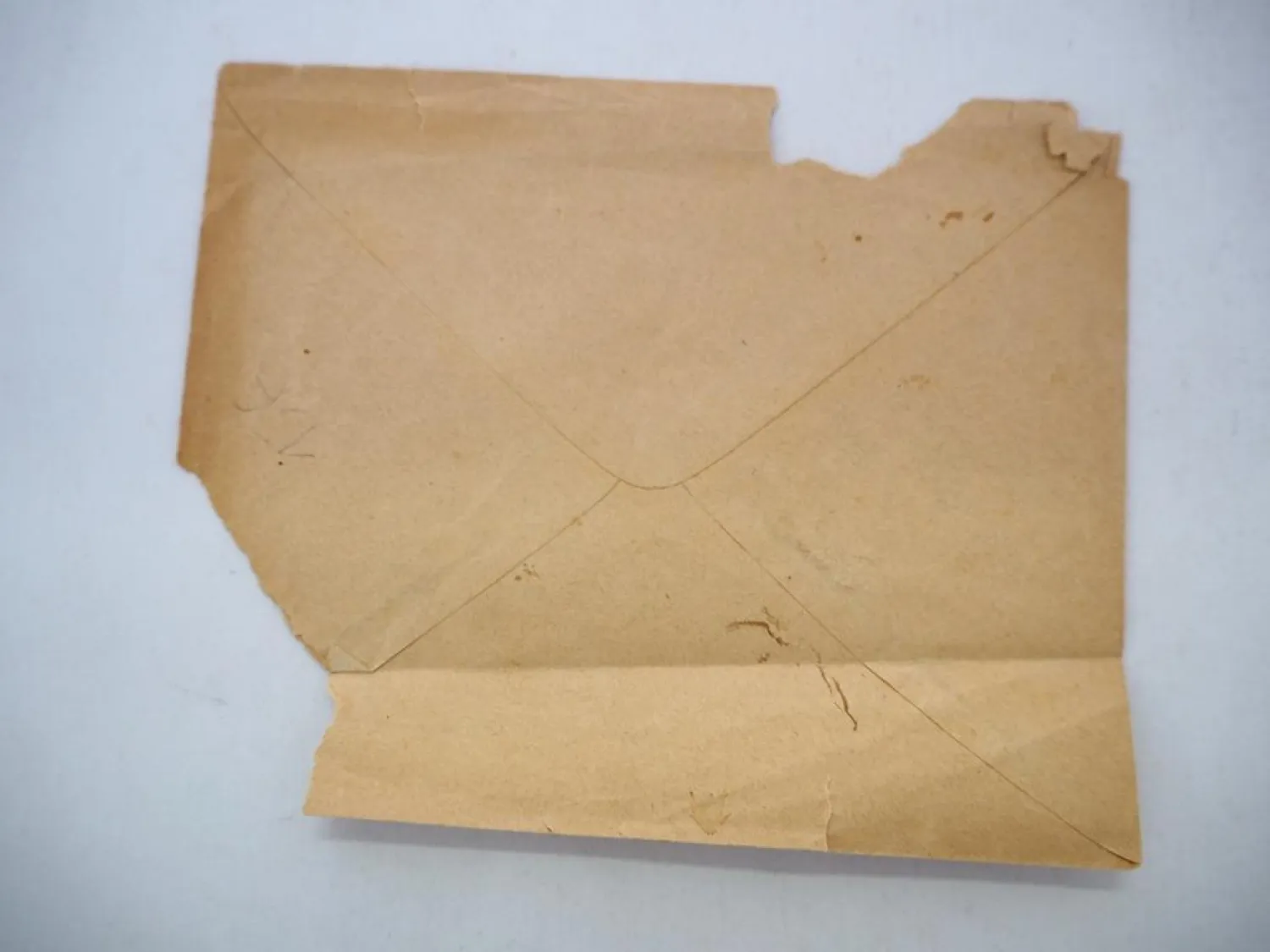 Fragment eines Briefumschlages Czar Czarine Paris 1896 Zar Nikolaus II. Romanow