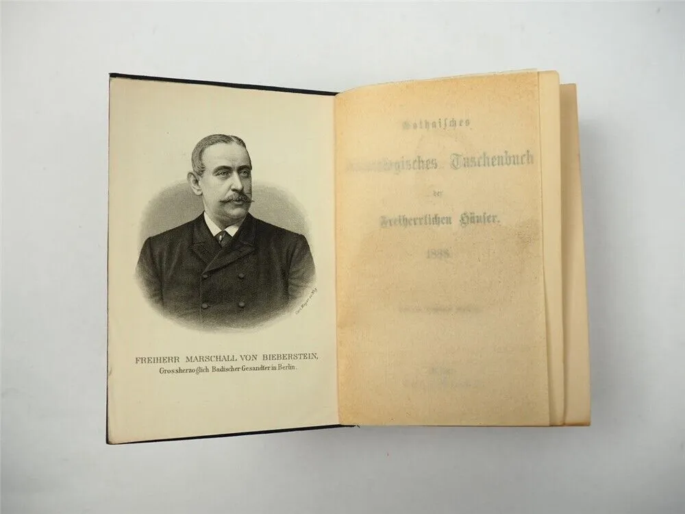 Freiherrliches Gothaisches Genealogisches Taschenbuch Perthes 1888 Adel