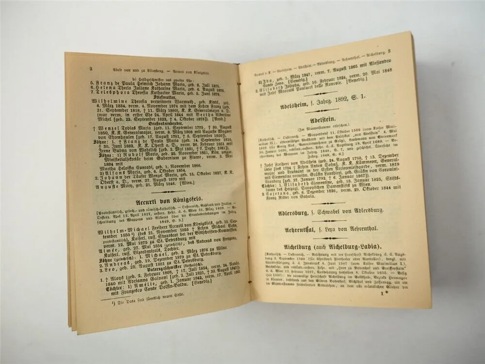 Freiherrliches Gothaisches Genealogisches Taschenbuch Perthes 1893 Adel