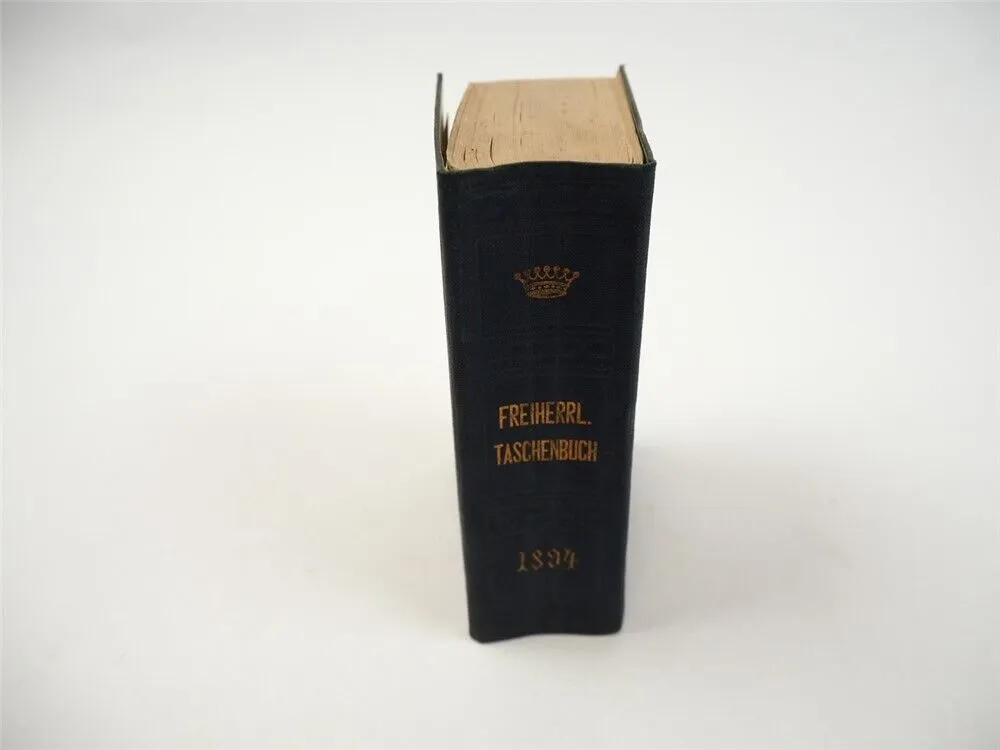 Freiherrliches Gothaisches Genealogisches Taschenbuch Perthes 1894 Adel