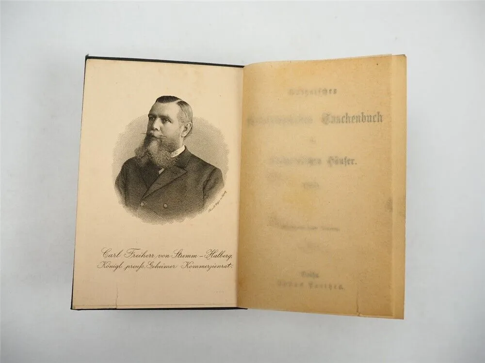 Freiherrliches Gothaisches Genealogisches Taschenbuch Perthes 1895 Adel