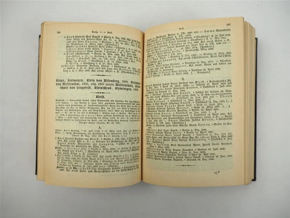 Freiherrliches Gothaisches Genealogisches Taschenbuch Perthes 1910 Adel