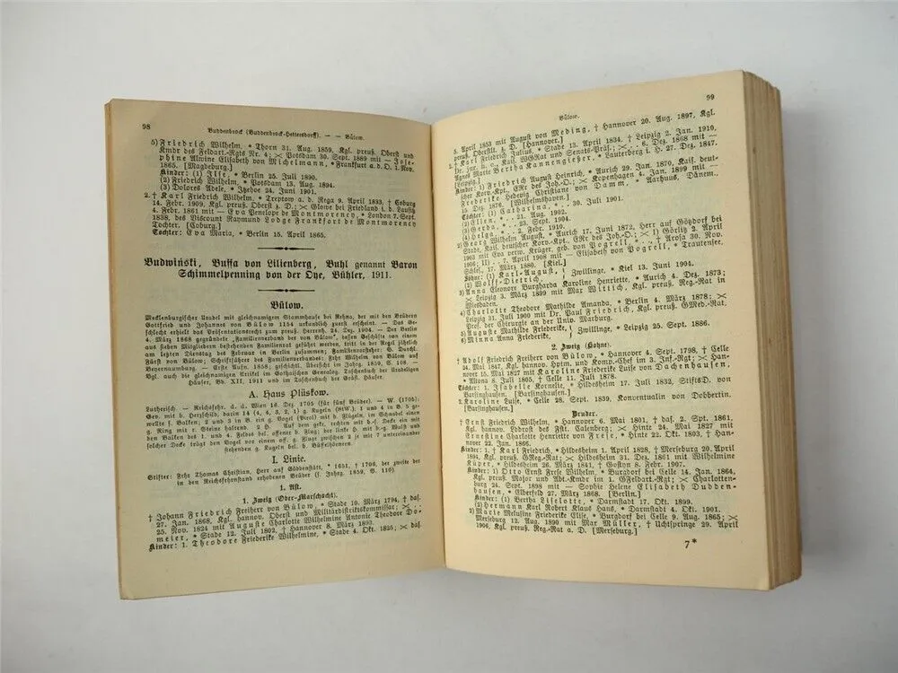 Freiherrliches Gothaisches Genealogisches Taschenbuch Perthes 1912 Adel
